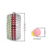 Pave Huggie Hoop Earrings