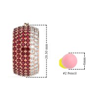 Pave Huggie Hoop Earrings