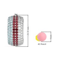 Pave Huggie Hoop Earrings