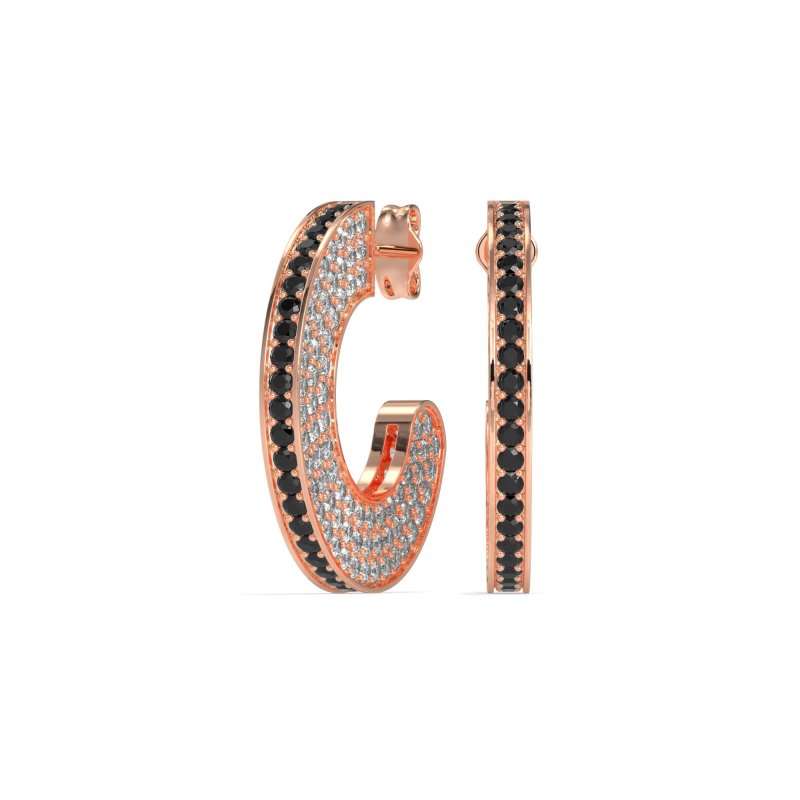 Multi-Row Open Hoop Fashion Earrings