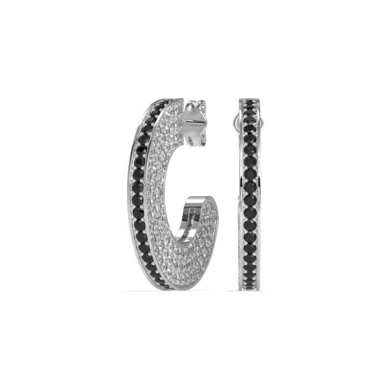 Multi-Row Open Hoop Fashion Earrings