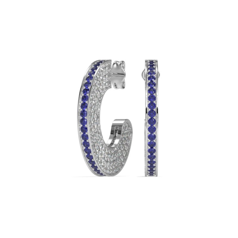 Multi-Row Open Hoop Fashion Earrings