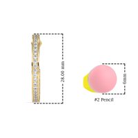 Multi-Row Open Hoop Fashion Earrings