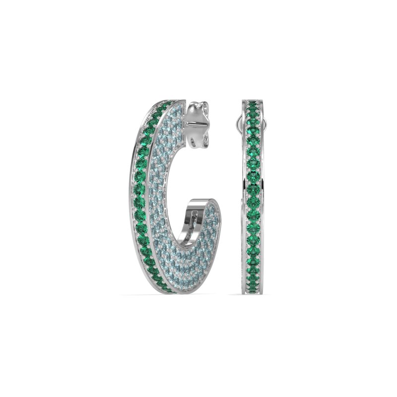 Multi-Row Open Hoop Fashion Earrings