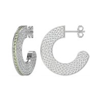 Multi-Row Open Hoop Fashion Earrings