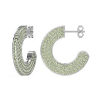 Multi-Row Open Hoop Fashion Earrings