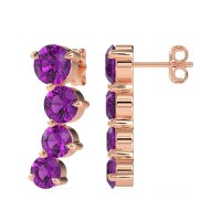 Ear Crawler Graduated Earrings