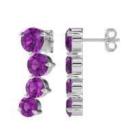 Ear Crawler Graduated Earrings