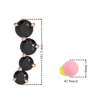 Ear Crawler Graduated Earrings