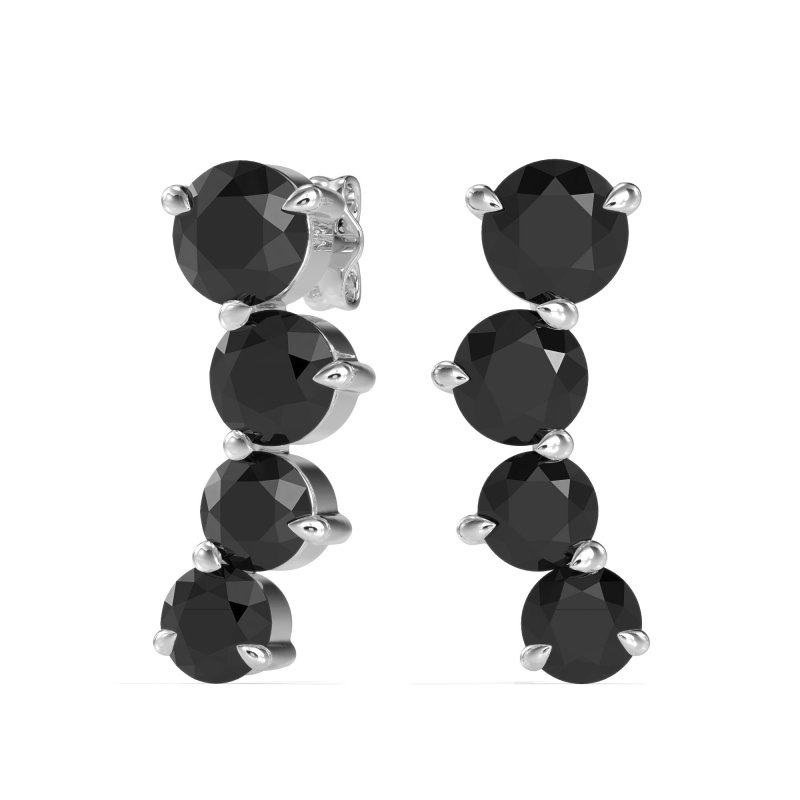 Ear Crawler Graduated Earrings