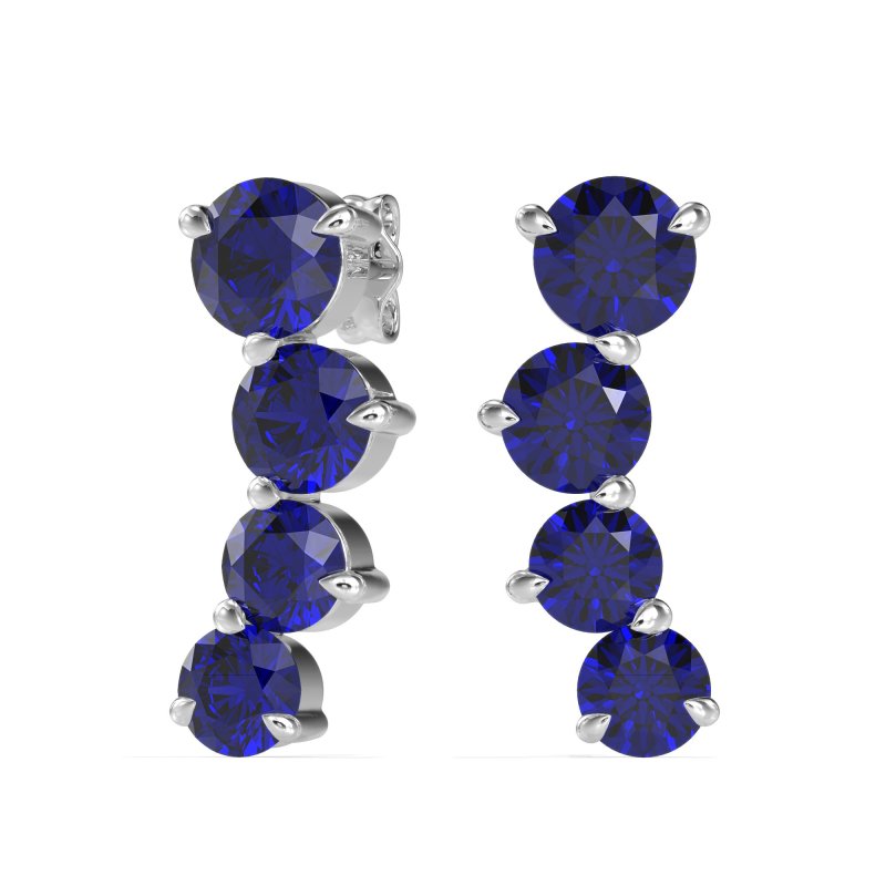 Ear Crawler Graduated Earrings