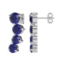 Ear Crawler Graduated Earrings