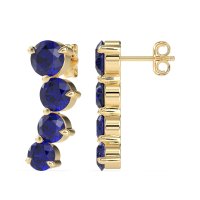 Ear Crawler Graduated Earrings