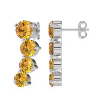 Ear Crawler Graduated Earrings