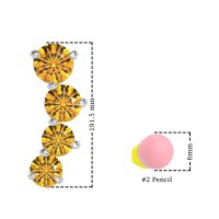 Ear Crawler Graduated Earrings