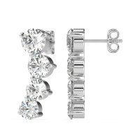 Ear Crawler Graduated Earrings