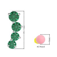 Ear Crawler Graduated Earrings