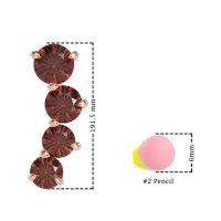 Ear Crawler Graduated Earrings