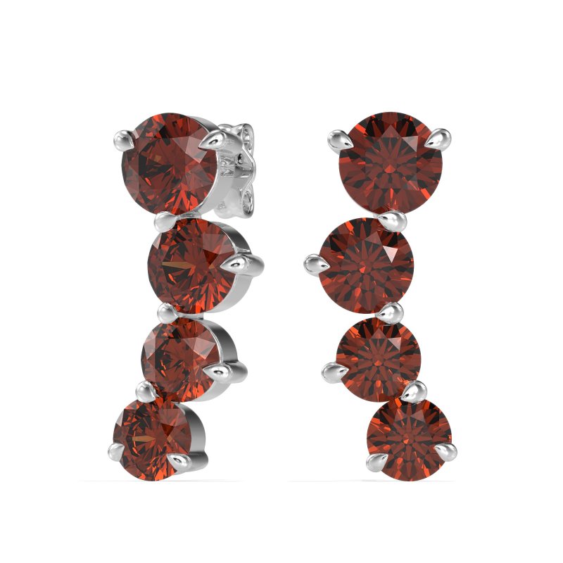 Ear Crawler Graduated Earrings