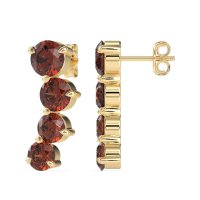 Ear Crawler Graduated Earrings