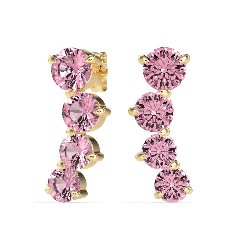 Ear Crawler Graduated Earrings