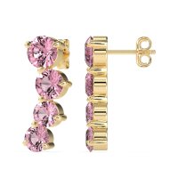 Ear Crawler Graduated Earrings
