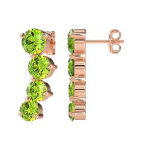 Ear Crawler Graduated Earrings