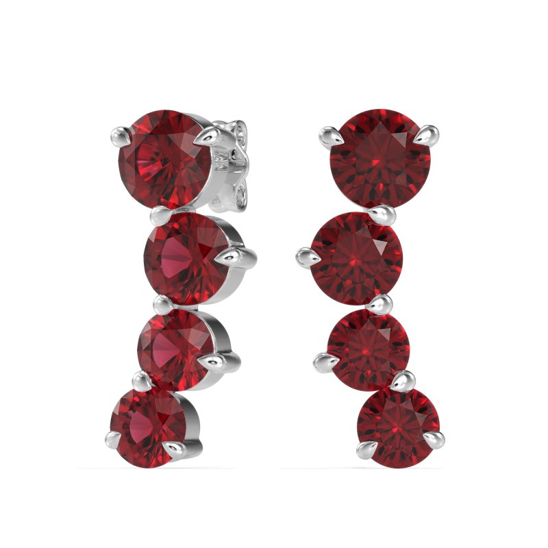 Ear Crawler Graduated Earrings