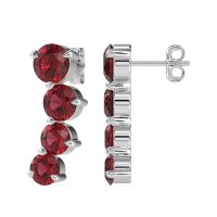 Ear Crawler Graduated Earrings