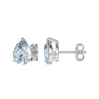 Pear Shape Stud Earrings