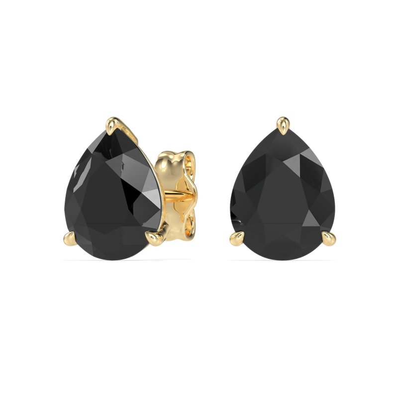 Pear Shape Stud Earrings