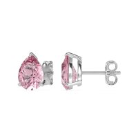 Pear Shape Stud Earrings