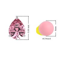 Pear Shape Stud Earrings
