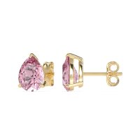 Pear Shape Stud Earrings