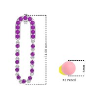 Loop Chain Stud Earrings