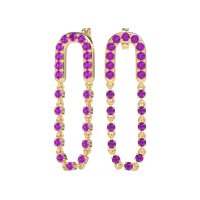 Loop Chain Stud Earrings