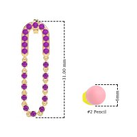 Loop Chain Stud Earrings