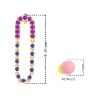 Loop Chain Stud Earrings