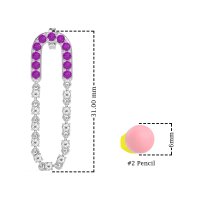 Loop Chain Stud Earrings