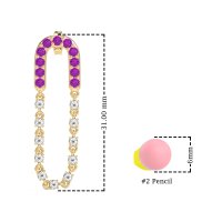 Loop Chain Stud Earrings