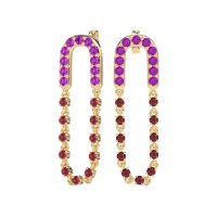 Loop Chain Stud Earrings