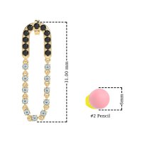 Loop Chain Stud Earrings