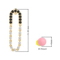 Loop Chain Stud Earrings