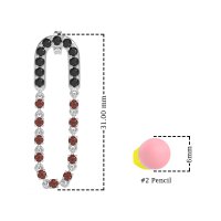 Loop Chain Stud Earrings