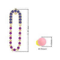 Loop Chain Stud Earrings