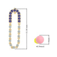 Loop Chain Stud Earrings