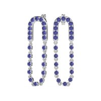 Loop Chain Stud Earrings