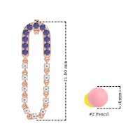 Loop Chain Stud Earrings