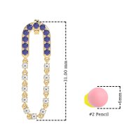 Loop Chain Stud Earrings