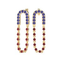 Loop Chain Stud Earrings